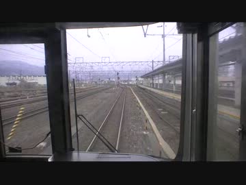 【前面展望】敦賀ー近江今津①【新快速・強風遅延】