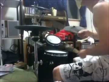 【UVERworld】の【Fight For Liberty 】を叩いてみた。