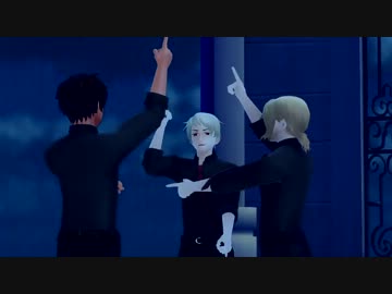 【APヘタリアMMD】 悪友でアフターナイト　ワンダーランド 【PBF】