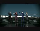 【UTAU+MMD】GLIDE【QUARTET NIGHT】