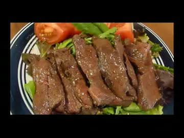 アメリカの食卓 176  カルビサラダを食す！