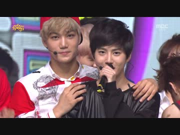 EXO-Growl&amp;Today's Winner@Music Core【130831】