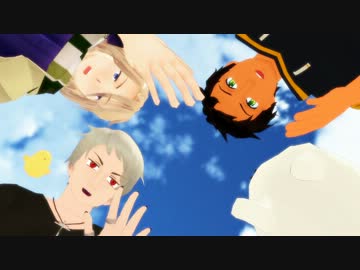 【APヘタリアMMD】AKUYU.My room.【PBF】