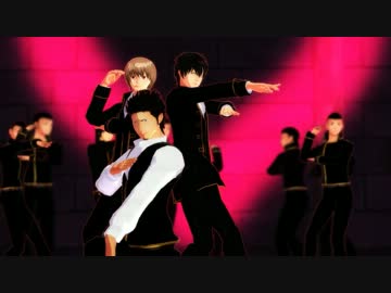 【MMD銀魂】真選組でアフターナイトワンダーランド 【祝HAL式近藤1周年】