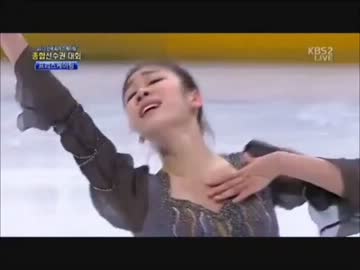 浅田真央とキムヨナの演技構成をスロー再生で比較