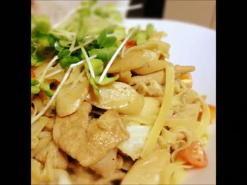 【突然！】豚肉生姜焼きパスタ作ったよ！【プッピGAN!】