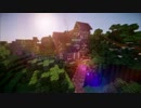 【Minecraft】雪林と森に囲まれた場所に１時間建築してみた