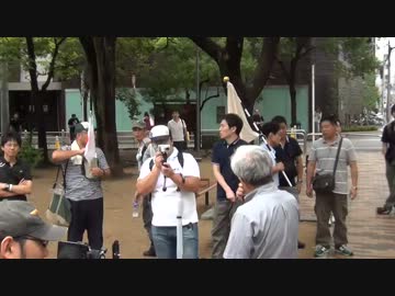 【せと弘幸】原発再稼動推進デ​モ in 大阪 【その1】