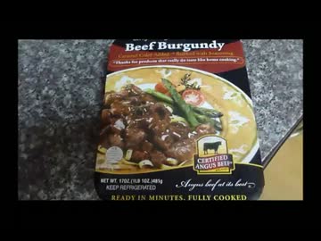 アメリカの食卓 179 やるせないレトルトのビーフブルゴーニュ。