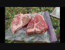 ゆっくりTボーンステーキを焼くよ