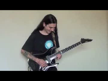 外人さんが進撃の巨人OP 紅蓮の弓矢ヘヴィメタ弾いてみた