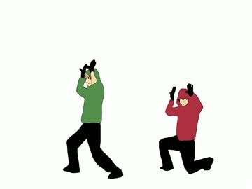 【手描き】親友組にマトリョシカ踊らせてみた【進撃】