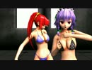 【東方ＭＭＤ】美鈴と咲夜さん　Kiss me 愛してる