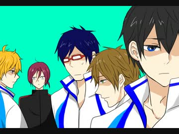 【Free!】　俺達男だから　【手描き】