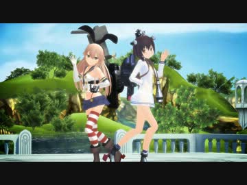 【MMD艦これ】 スイートマジック 【島風&amp;雪風】