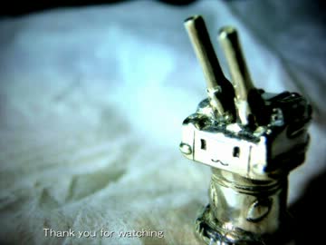 【艦これ】シルバーで連装砲ちゃん作ってみた【銀細工】