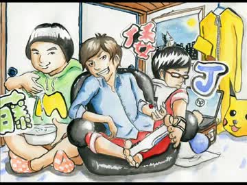 【間違った】倭寇さん藤吉さんMr.J描いてみた【アナログ水彩】