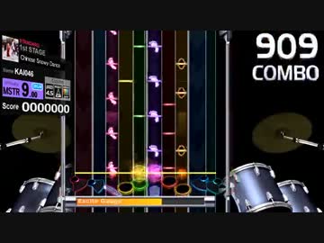 【GITADORA】Chinese Snowy Dance(擬似Drumプレイ音のみ動画)