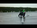 【JAGE】初めてのジムカーナ練習【バイク】