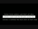 テキストアニメーション　「シリメツレツ」　【RADWIMPS】