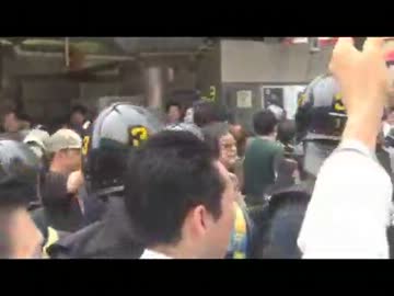 【2013/9/8】東京韓国学校無償化撤廃デモin新大久保　4/7