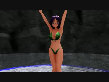 【MMD】水飛沫による波紋発生演出のテスト【MME】