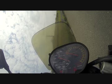 コースにカタナ乗りの友人を連れて行ったらこけた