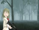 仁美にM4を撃ってもらった