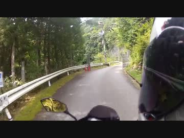 Z1000で酷道R425 池原－十津川区間　1