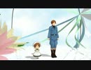 【APヘタリアMMD】Ｗイタリアでなでなで(=ヮ=​*)૭
