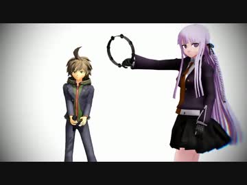 【ダンガンロンパMMD】霧切さんがタンバリンを叩いた