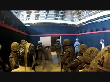 【CQB】陸自＆米陸軍合同MOUTトレーニング