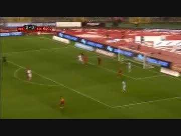 W杯欧州予選　　ベルギーVSセルビア