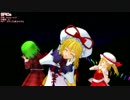 東方MMD 幽香ちゃん、ゆかりん、フランちゃんでSPiCa（修正バージョン）