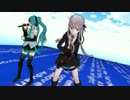 【MMD】時（心臓）が止まる気がした　　ミク＆霧切さん