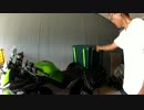 Ninjaまったり君のキャンプ道具車載