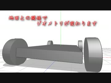 【MMD】車の足回りをボーン構造で再現してみた【配布】