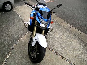 【GSR750】二輪車安全運転大会に向けて乗り換えてみた【慣らし】