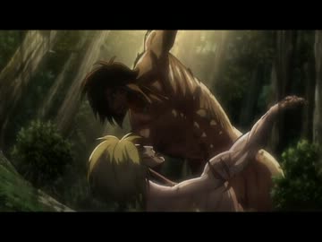 【進撃の巨人】女型の巨人VSリヴァイ班を再翻訳してみた【エキサイト】