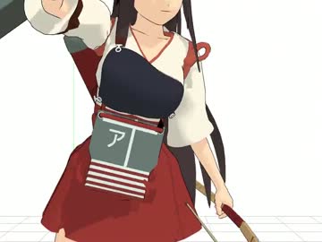 【MMD艦これ】正規空母赤城でGive me Moneeeeeeeeeey!!!.【モデル配布】