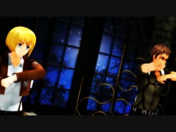 【進撃のMMD】頭脳派二人でGirls【お迎え記念】