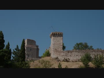 アッシジの大城塞（Rocca Maggiore,Assisi）