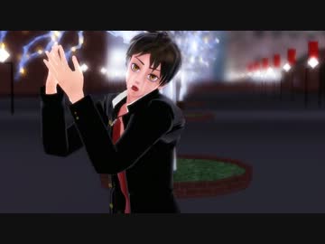 【進撃のMMD】進撃高の三人がshake it!踊ってみた【再投稿】