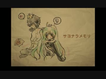 【ニコカラ】　サヨナラメモリ　【OffVocal】