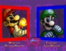 【MUGEN】 兄弟対決！マリオ＆ドンファン VS ルイージ＆ジェイフン