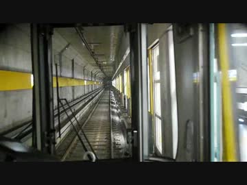 【前面展望】太秦天神川ー烏丸御池【京都市営地下鉄・東西線】