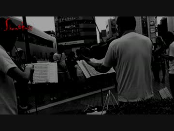 【路上で演奏してみた】弦楽四重奏【20130915】その3