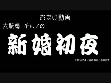 大妖精チルノの新婚初夜（おまけ）