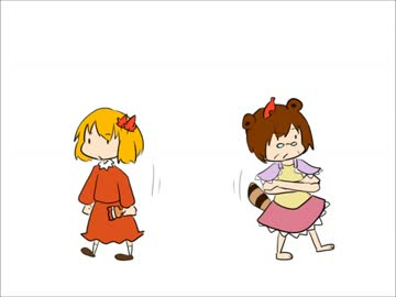 秋の普通の東方4コマ