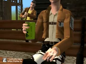 【進撃の巨人】シムズ２で兵長(と愉快な仲間達)を作ってみた。 その６